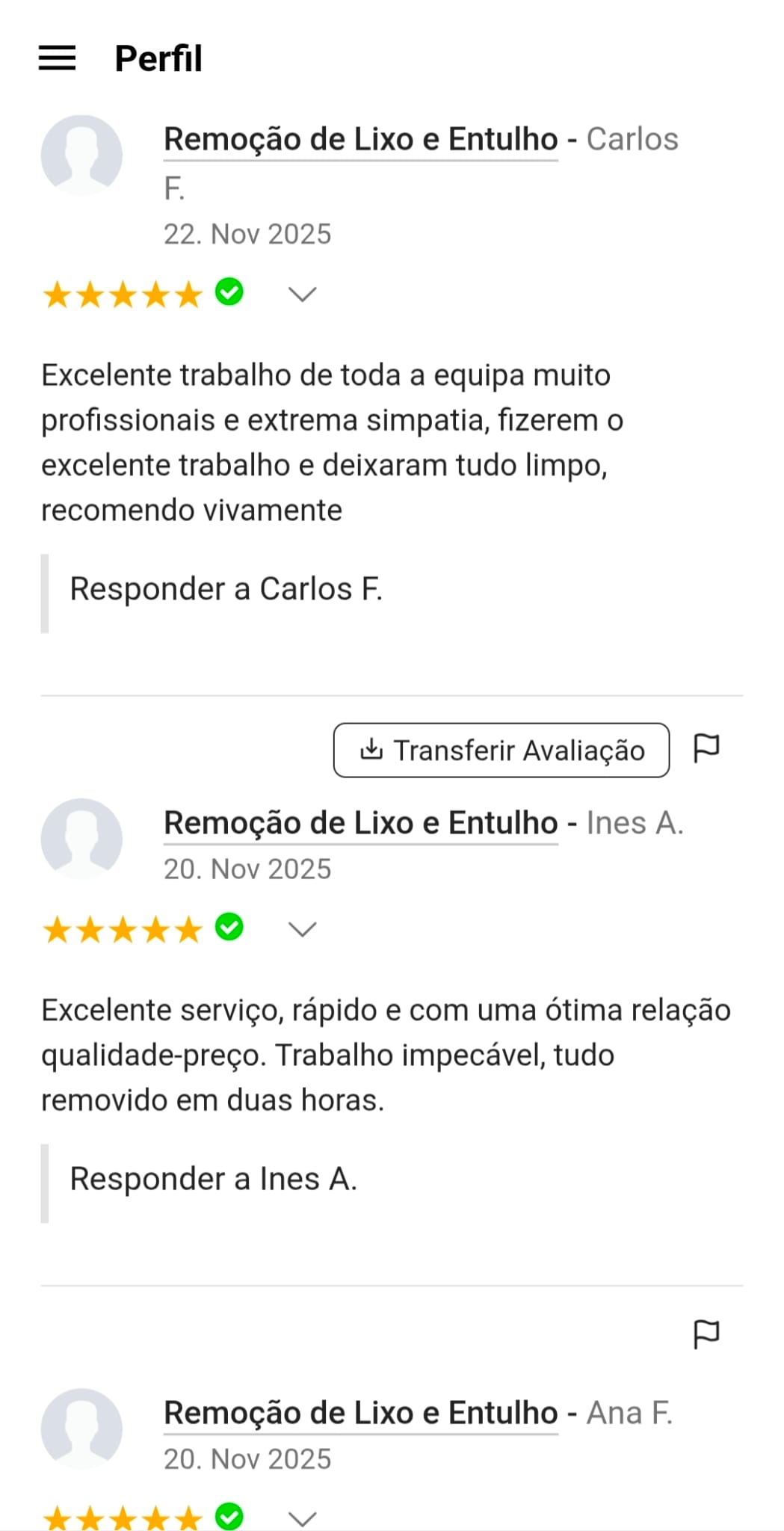 Trabalho realizado para Cliente Satisfeito